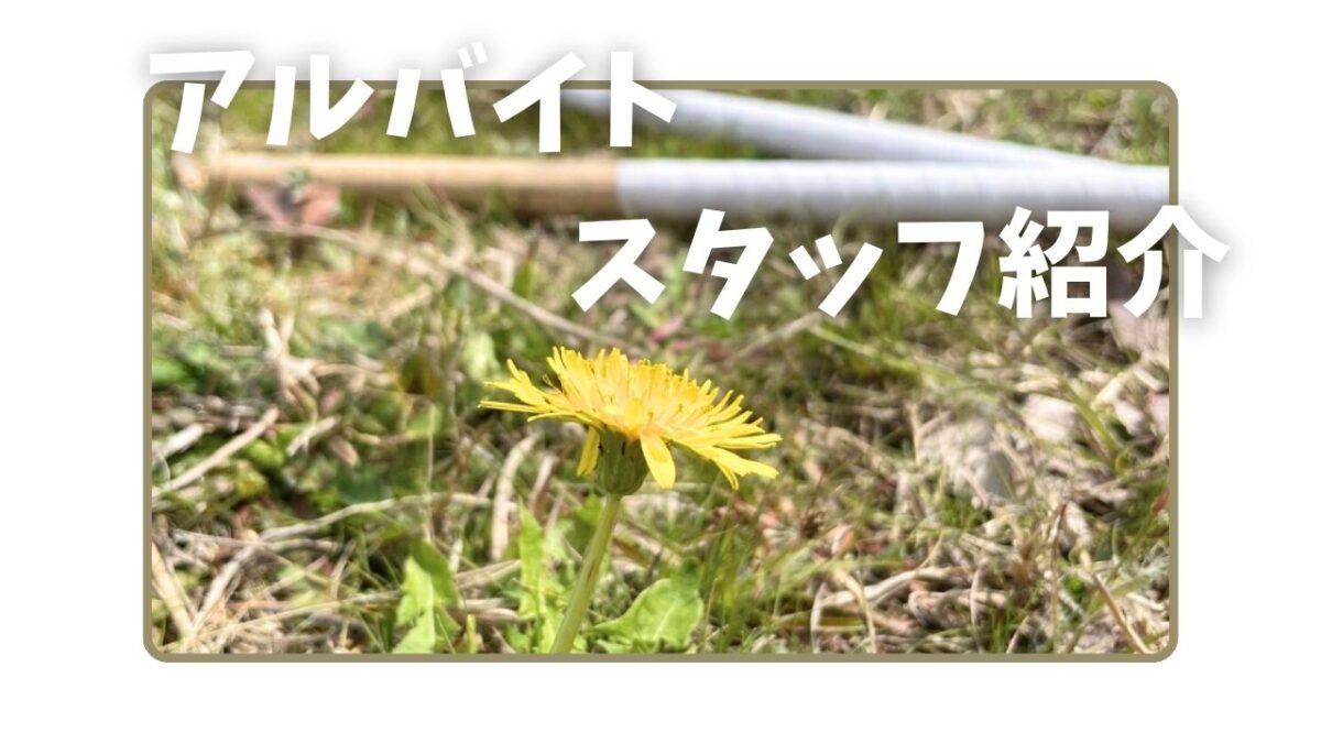 アルバイトスタッフのご紹介